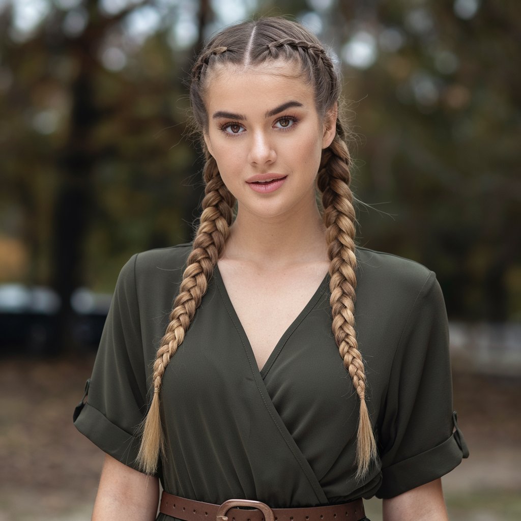 Double Dutch Braids