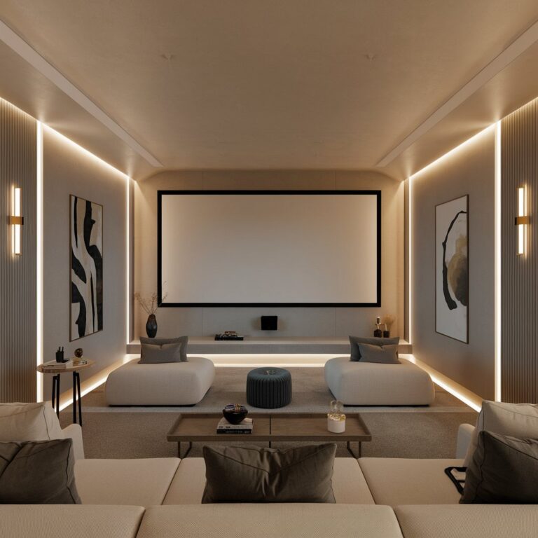 Image showcasing 25 Innovative Small Theatre Room Ideas for Your Cozy Home - DIGIDIA
