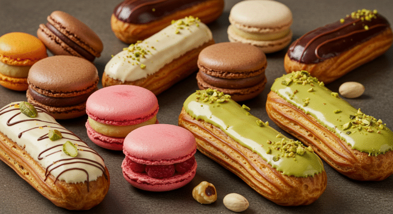 10 Delicious Macaron and Éclair Flavors You Must Try