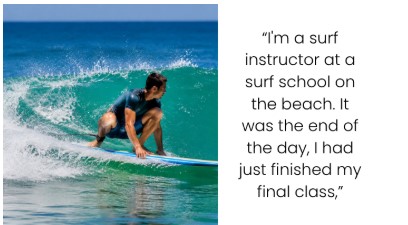 Karen Demands Surf Instructor Cover Up, But Her Comeback Changes Everything