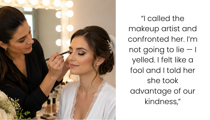 Makeup Artist Abandons Bride Before Wedding, Sister Uncovers the Hidden Reason
