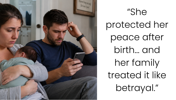 When Setting Boundaries After Birth Turns Into Family Drama