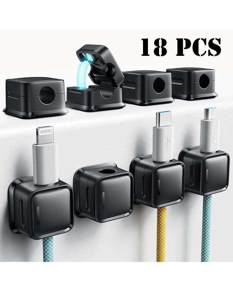 Magnetic Cable Clips Organizer