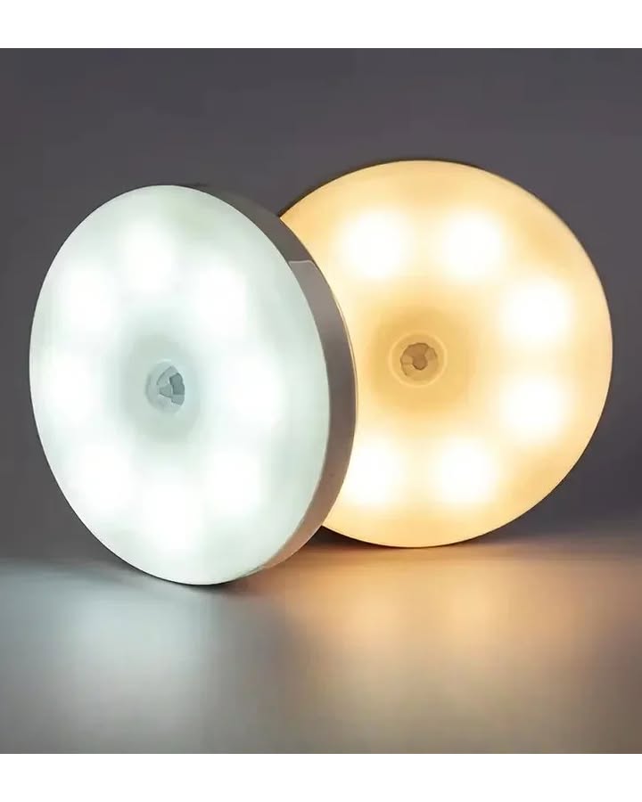 Motion Sensor LED Night Light — USB Rechargeable