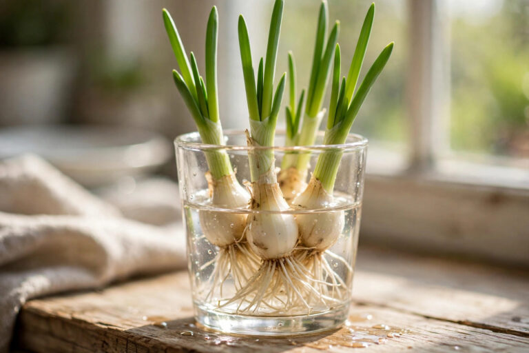 Regrow Spring Onions in Water: Free Greens in 7 Days