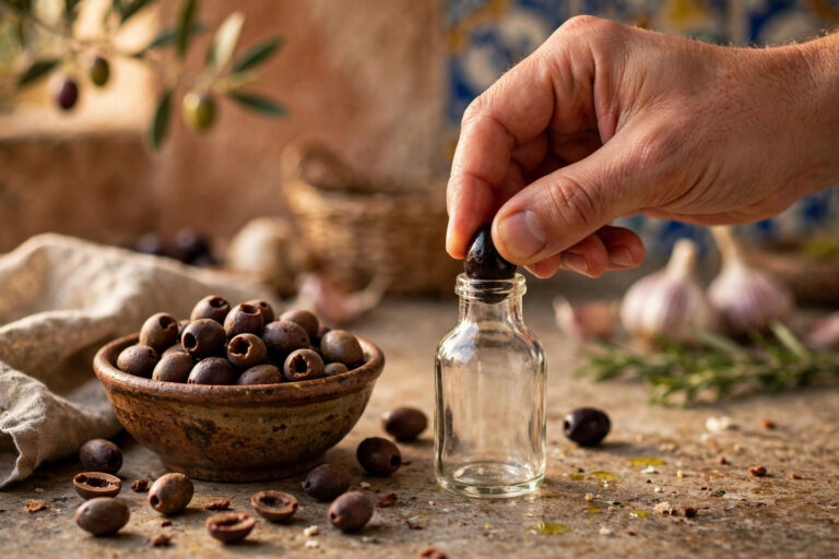 How to Pit Olives Without a Pitter (Bottle Neck Method)