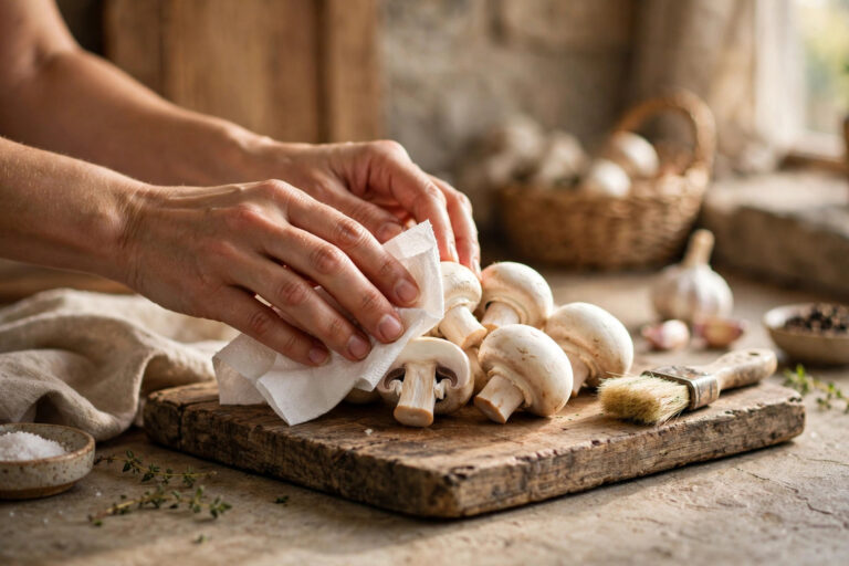 How to Clean Mushrooms Without Water (Keep Them from Going Soggy)
